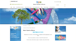 Desktop Screenshot of bearnparentsdeleves.fr